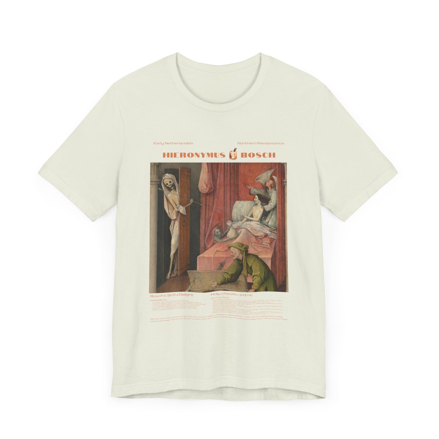 Bosch, Art lover, Jersey Short Sleeve Tee