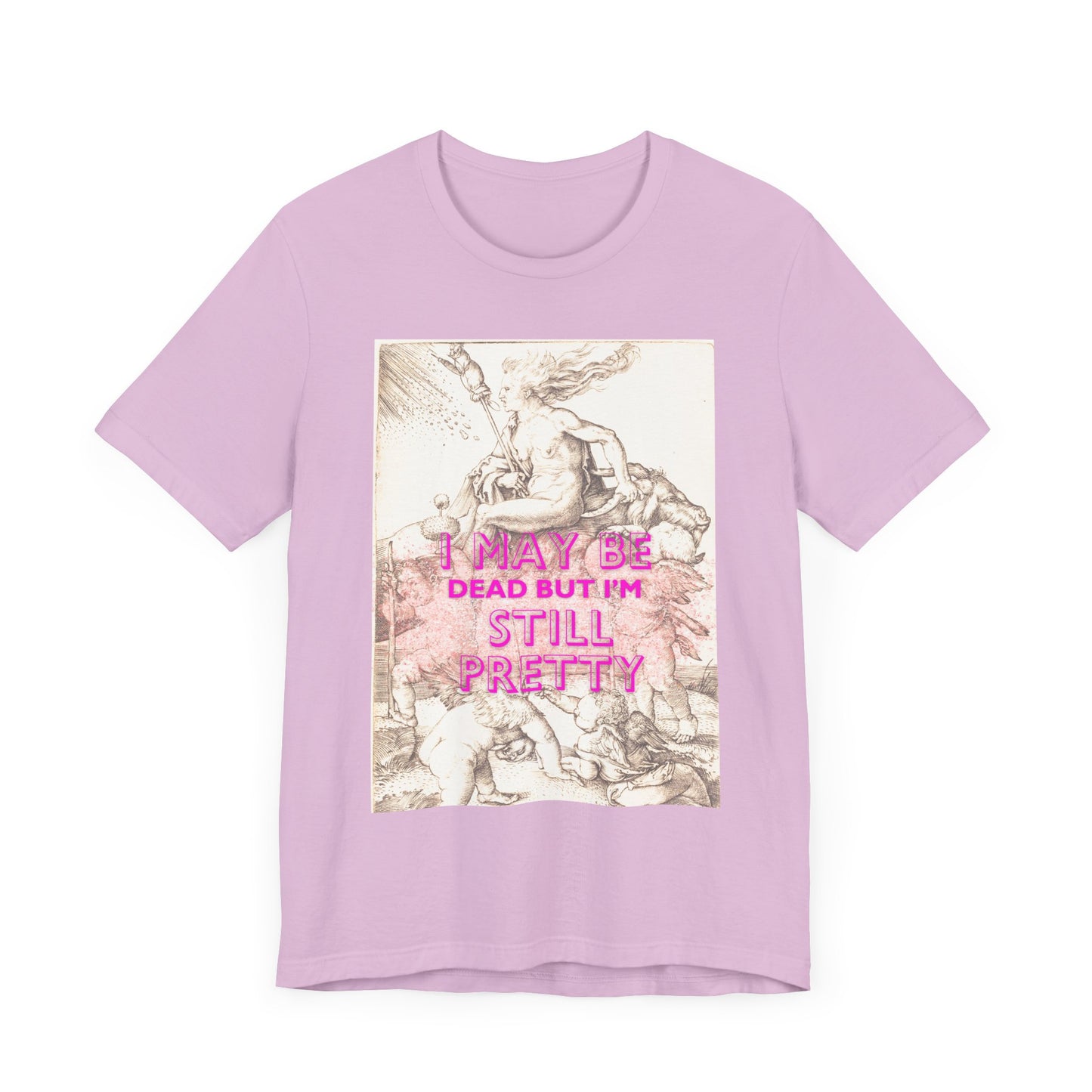 Albrecht Duerer Sassy Witch Artist Unisex Tee, Short Sleeve Shirt, Northern Renaissance, Pretty, Dead, Art Lover Gift
