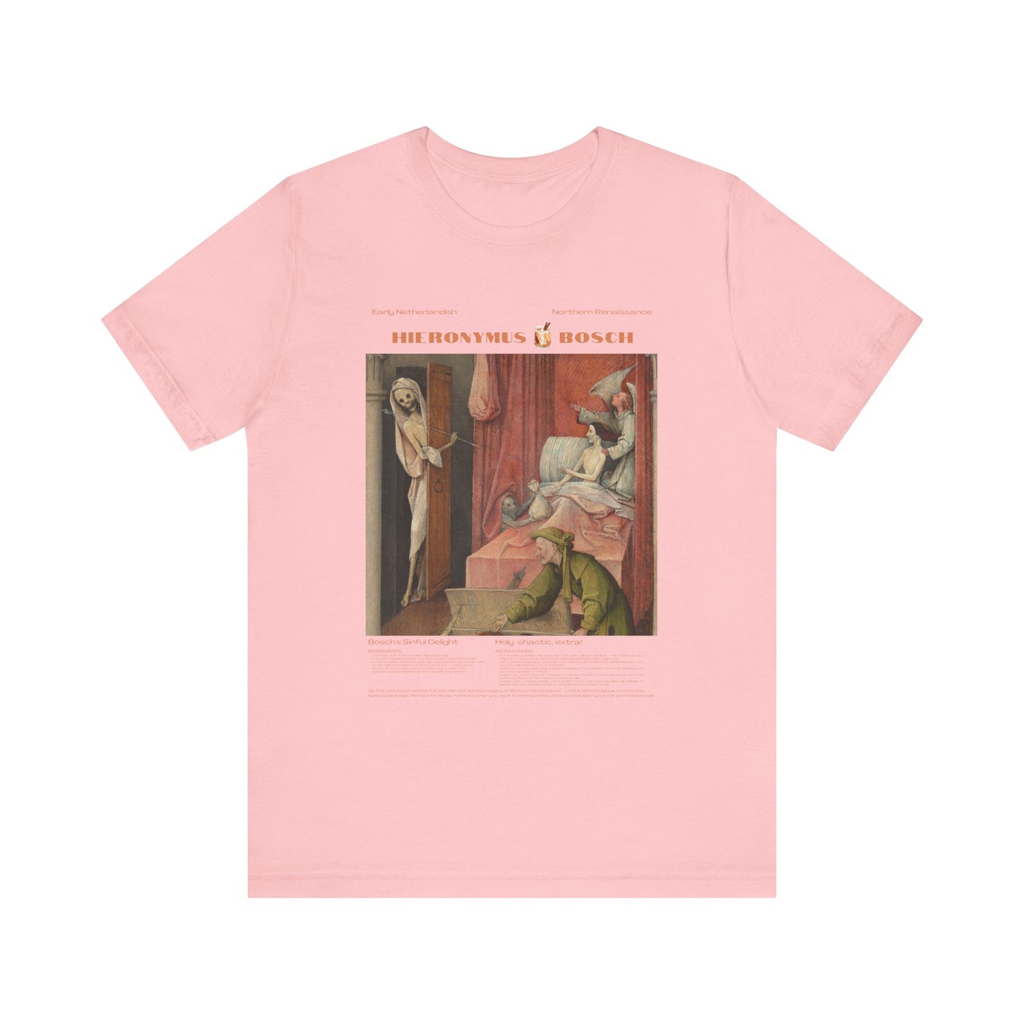 Bosch, Art lover, Jersey Short Sleeve Tee