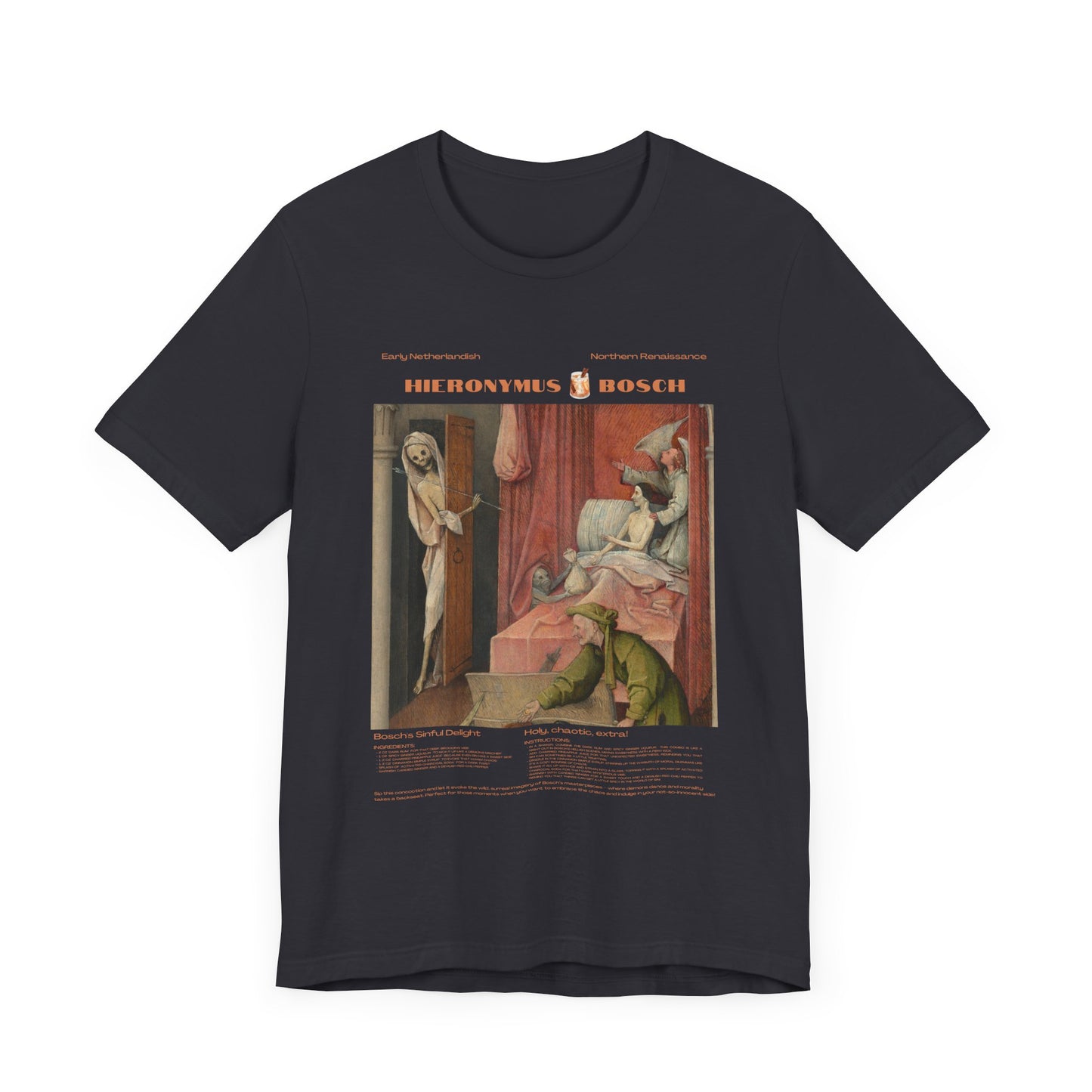 Bosch, Art lover, Jersey Short Sleeve Tee