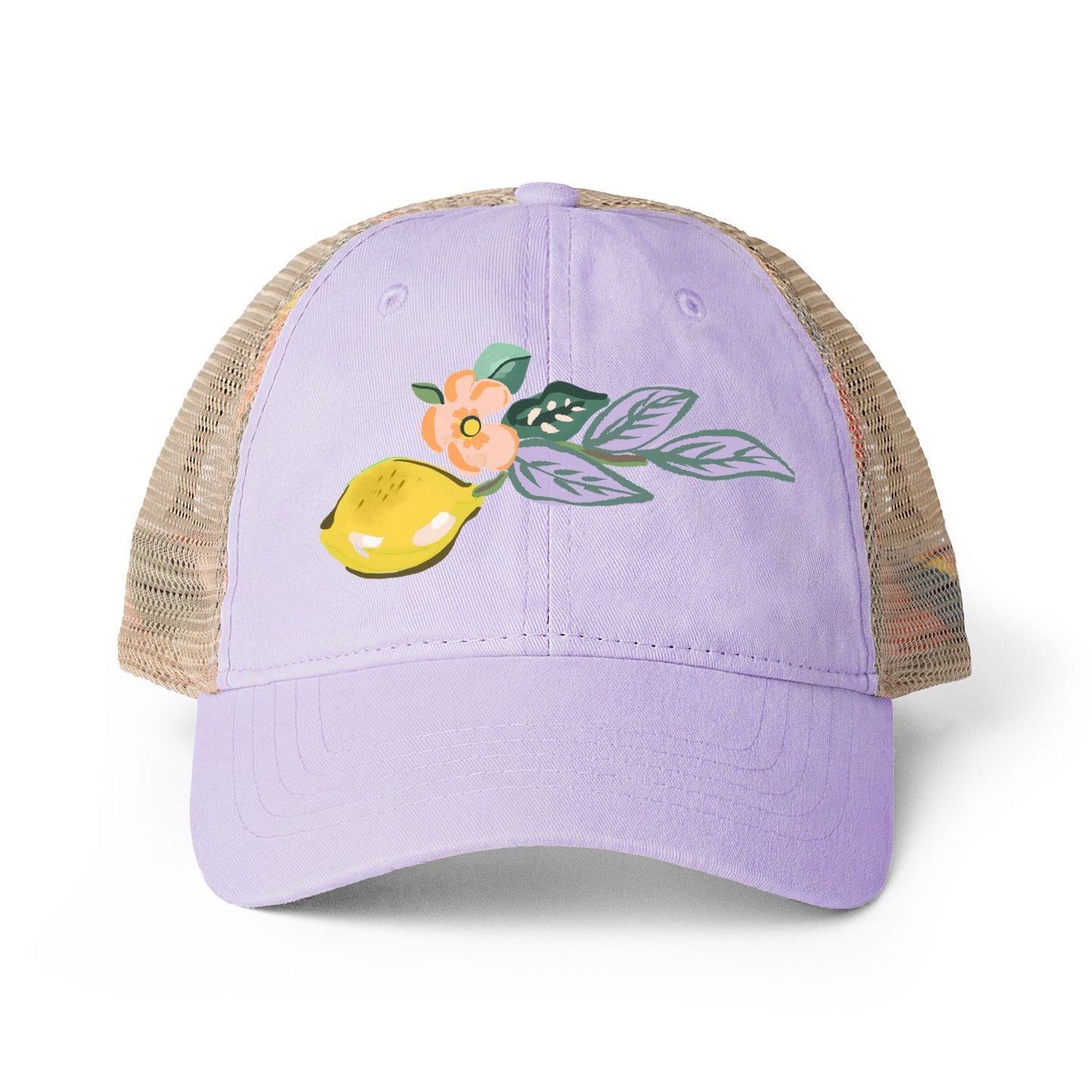 Women's Washed Mesh-Back Cap