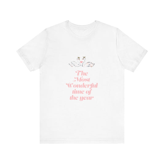 Its The Most Wonderful Time of Year tshirt, Christmas Custom shirt, Christmas Gift ,Christmas Family shirts, Christmas Kids, swans, swan