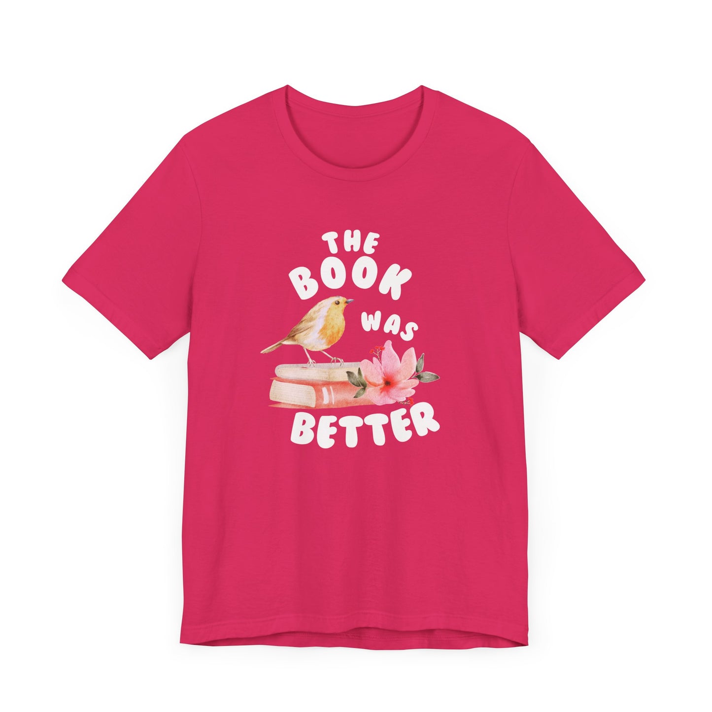 The book was better Jersey Short Sleeve Tee