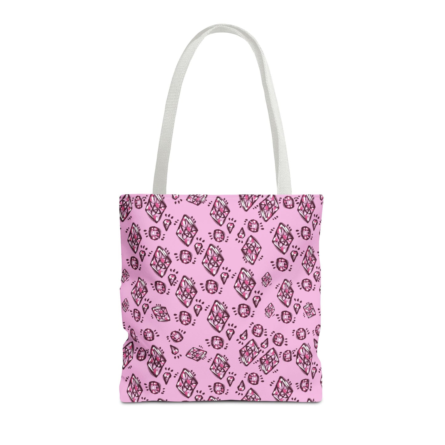 Pink Floral Butterfly Tote Bag – Cute All-Over-Print Shopper