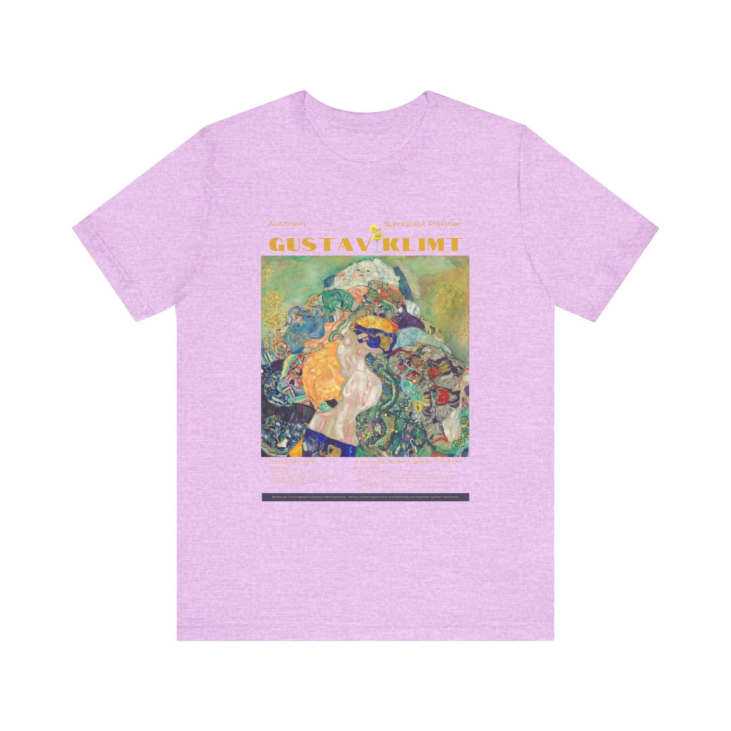 Gustav Klimt, art lover, art collector, austrian artist, Jersey Short Sleeve Tee