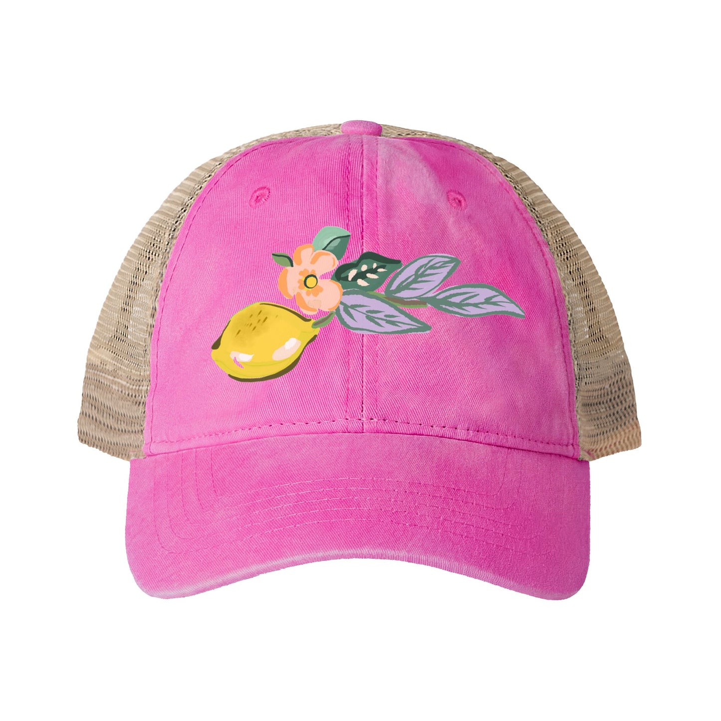 Women's Washed Mesh-Back Cap