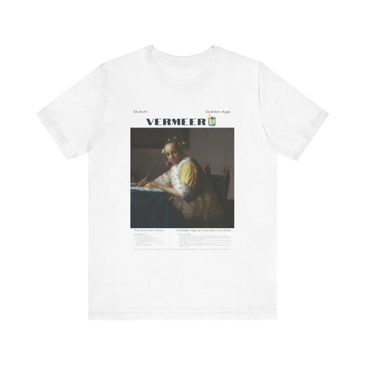 Vermeer, amsterdam, dutch art lover, Jersey Short Sleeve Tee