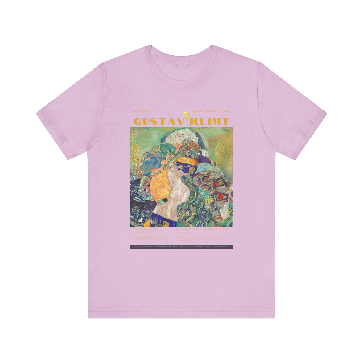 Gustav Klimt, art lover, art collector, austrian artist, Jersey Short Sleeve Tee
