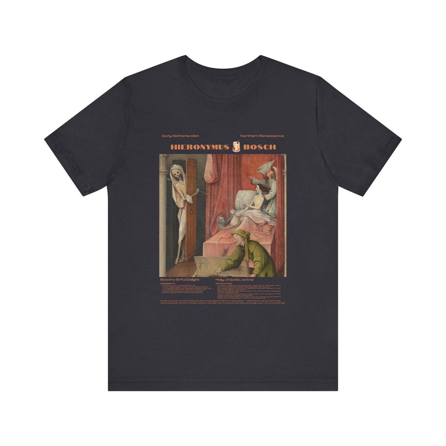 Bosch, Art lover, Jersey Short Sleeve Tee