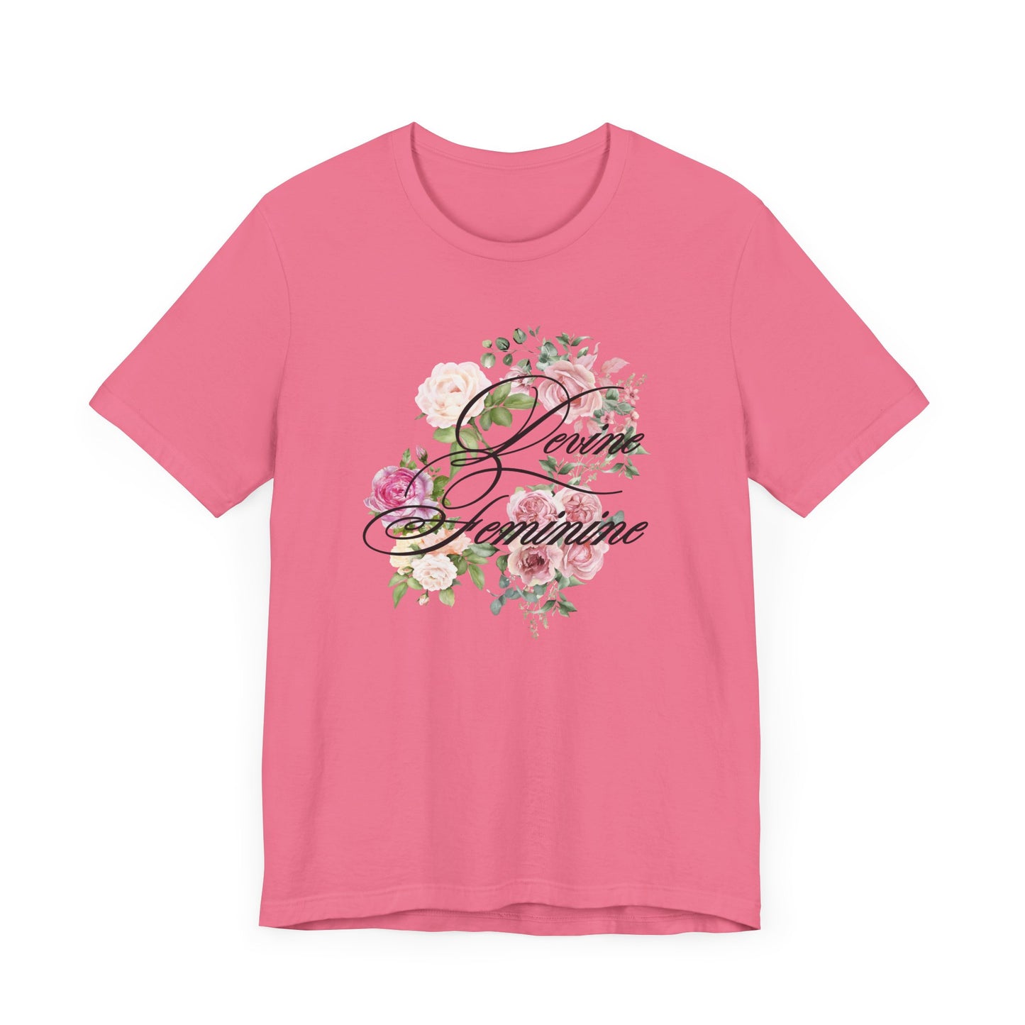 Devine Feminine, girl power, history lover gift, Jersey Short Sleeve Tee