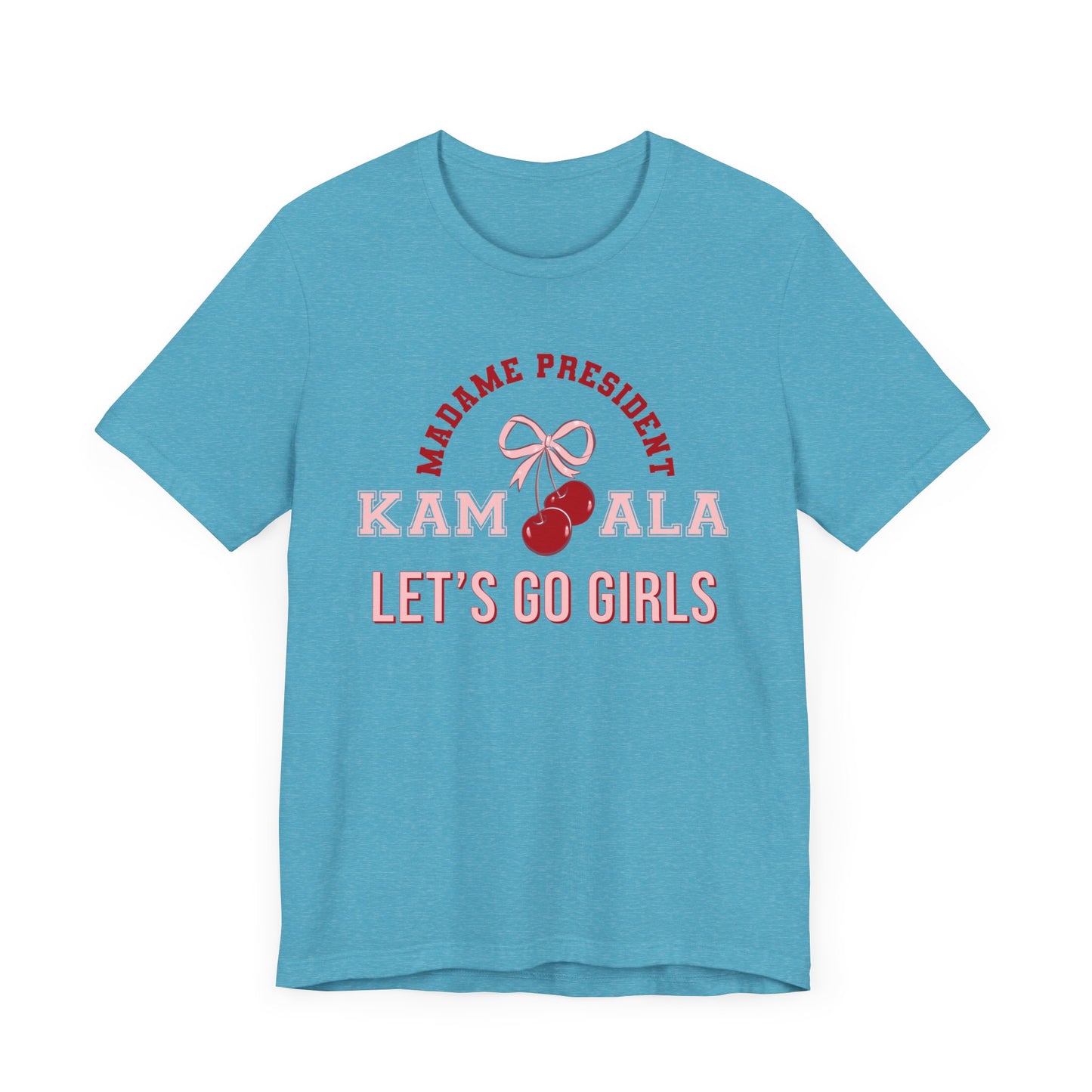 Harris 24 Lets Go Girls Election Tee, Feminist Protest Apparel, Political Tshirt, Presidential Campaign, let's go girls