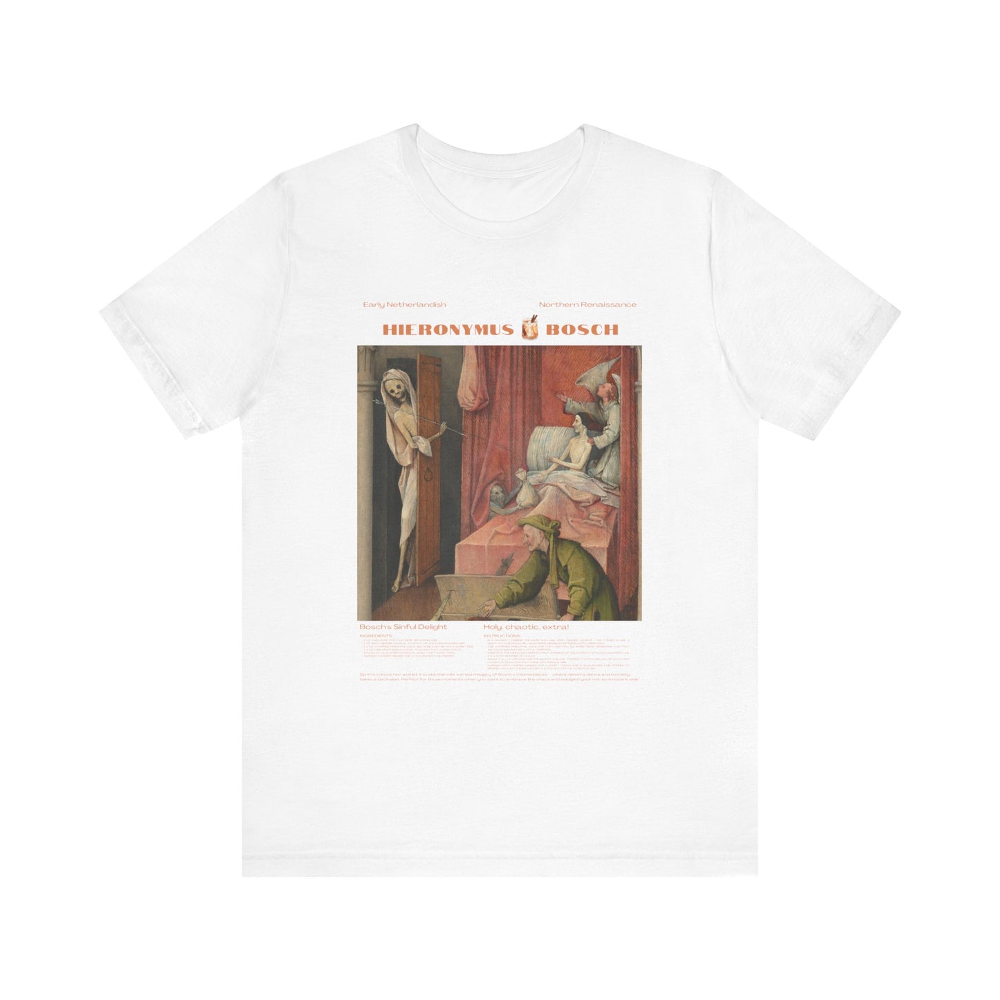 Bosch, Art lover, Jersey Short Sleeve Tee