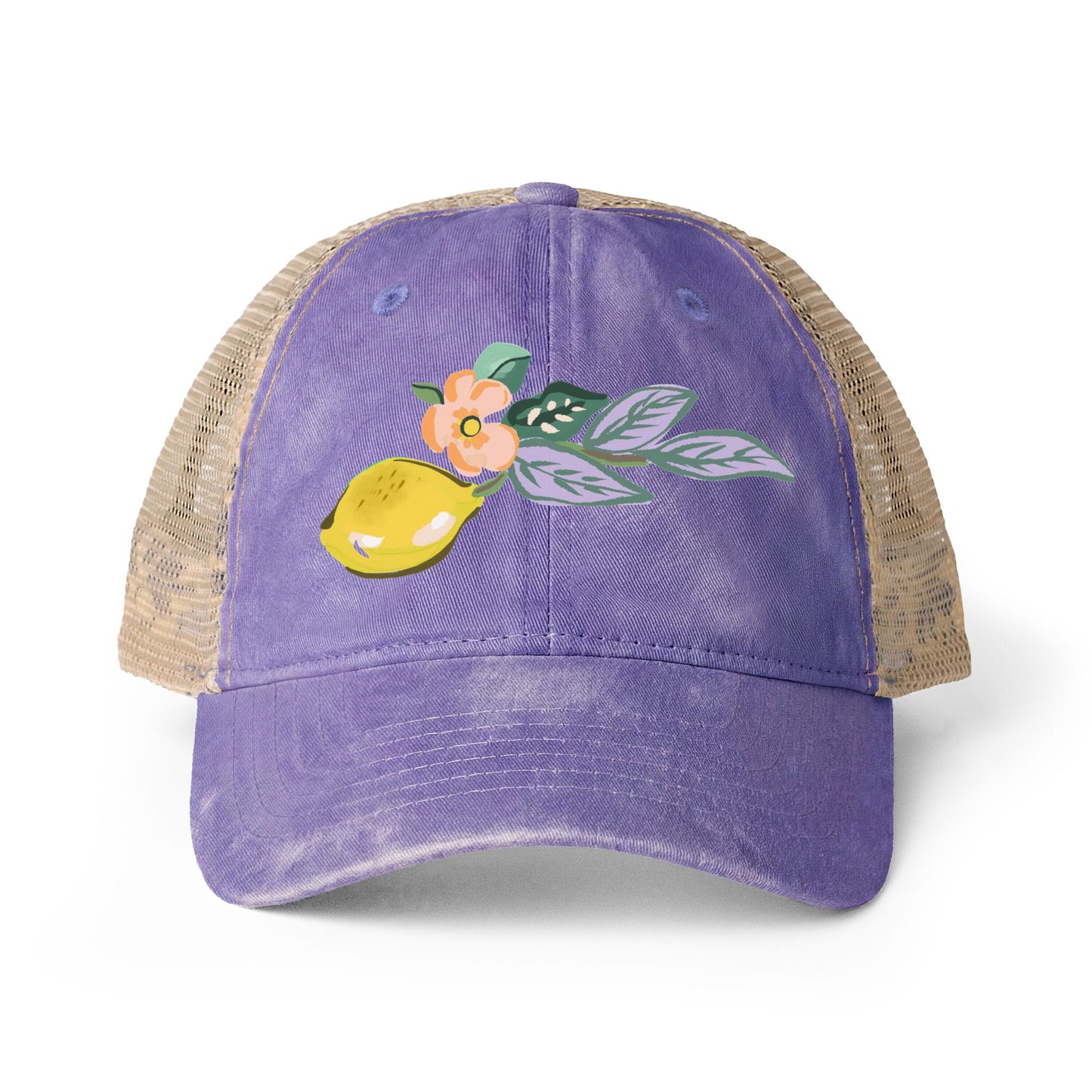 Women's Washed Mesh-Back Cap