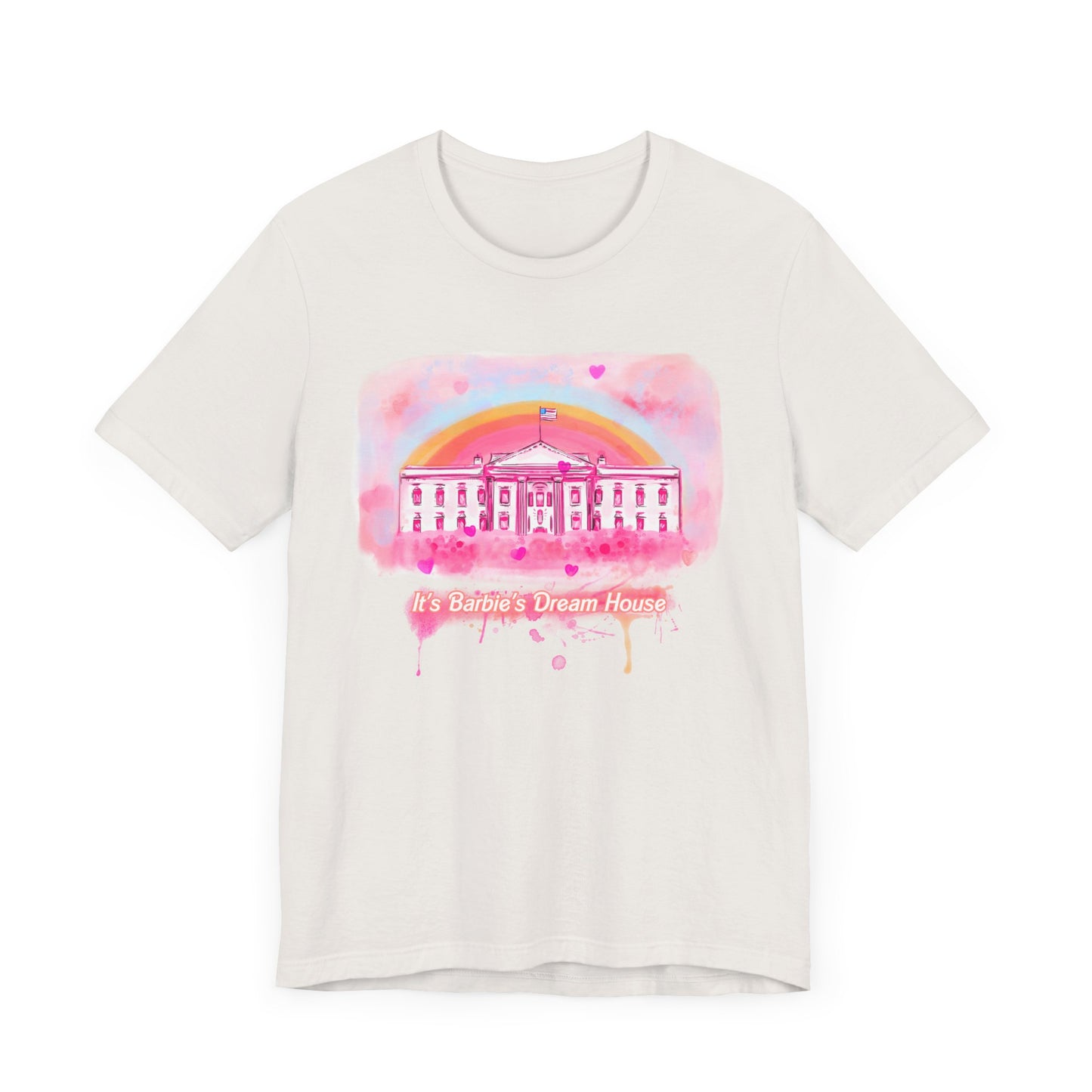Barbie Dream House White House Unisex Tee, Kamala Harris President Shirt, Political Gift, Feminist Clothing,
