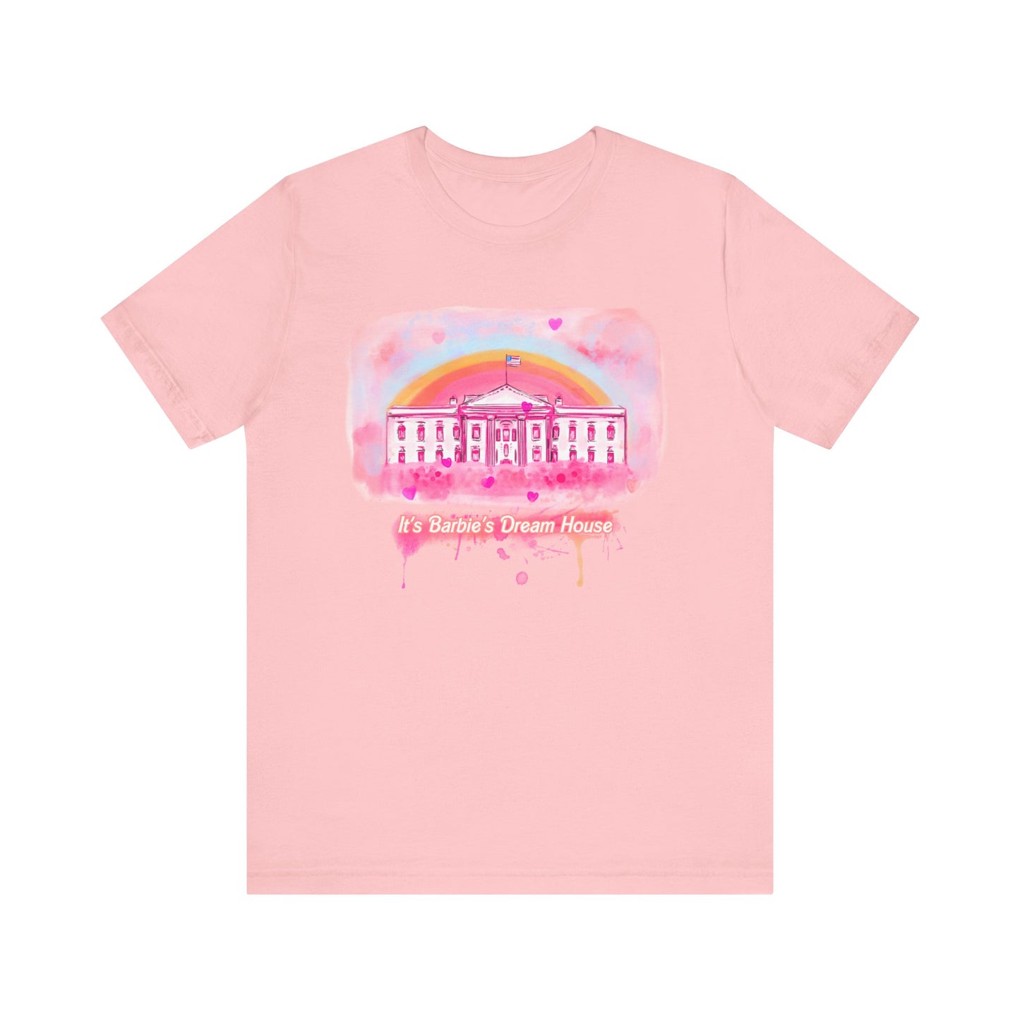 Barbie Dream House White House Unisex Tee, Kamala Harris President Shirt, Political Gift, Feminist Clothing,