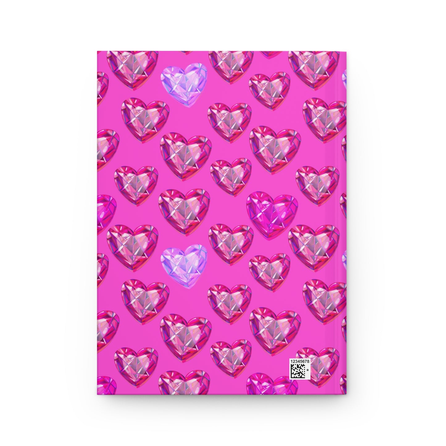 Pink Vintage Rose Hardcover Journal — Floral Pattern Notebook for Notes & Gifts