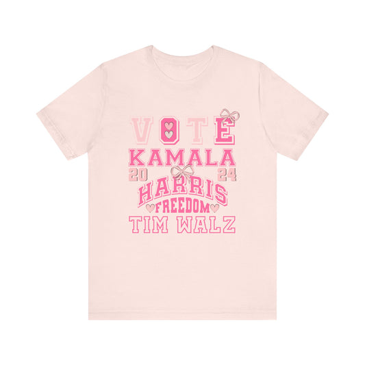 Kamala Harris Shirt, Kamala Walz 2024 Shirt, Cottagecore cute, Kamala Rally Shirt, Presidential Election 2024