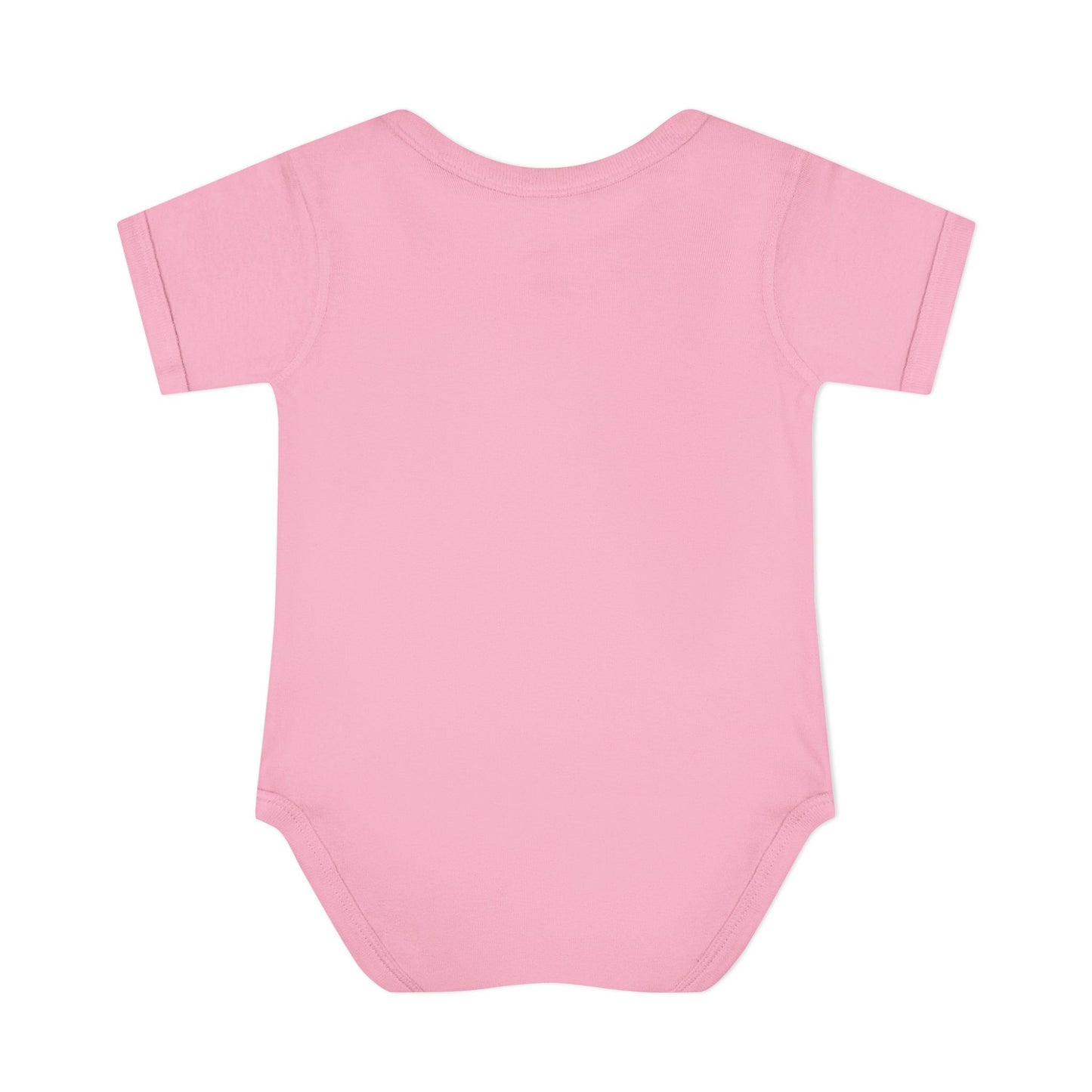 Pink Watercolor Hummingbird Infant Bodysuit | Floral Square Art