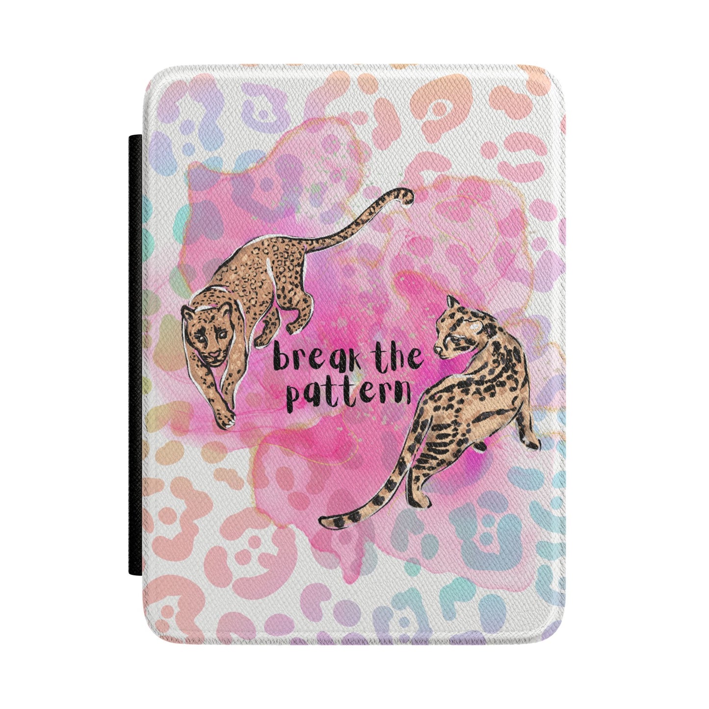 Kindle Case — 'Break the Pattern' Leopard Print Waterproof E-Reader Cover